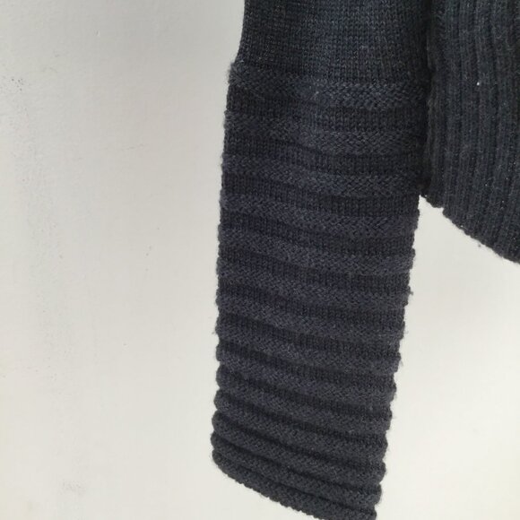 Smartwool Hayden Spires Charcoal Grey Merino Wool Turtleneck Top - Picture 6 of 12